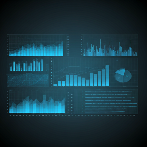 Dashboard de analytics mostrando dados de SEO técnico